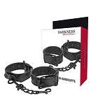 Dark ness textured thin handcuffs