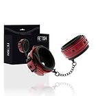 Fetish Submissive room handcuffs vegan leather