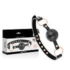 BEGME Fetish Games Black Begme edition ball gag vegan leather