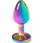 Secret PLAY METAL BUTT PLUG RAINBOW SMALL SIZE 7 CM