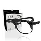 Black Fetish submissive silicone strap-on 16cm g-spot