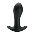 Pretty love anal plug massager black