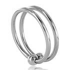 Ring Metalhard double glans 28mm