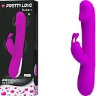 Pretty Love flirtation Robert vibrator with clit stimulation