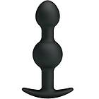 Pretty Love bottom Silicone anal balls 10,3 cm Black