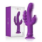 Rabbit INTENSE CASANOVA VIBRATOR SILICONE TRIPLE ENGINE PURPLE