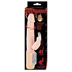 Rabbit vibrator med uppvärmnings funktion roterande 48ª rosa