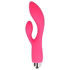 OhMama RABBIT VIBRATOR 12,5 CM PINK