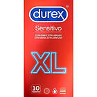 Durex sensitive xl condoms 10 units