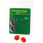 Cherry TALOKA 2 BRAZILIAN BALLS STRAWBERRY INTIMATE GEL