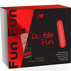 Intt DOUBLE FUN KIT WITH VIBRATING BULLET AND STRAWBERRY MASSAGE GEL