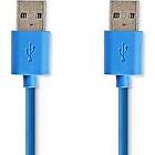 Nedis USB-Cable A-A Flat 2m