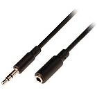 Nedis 3.5 mm Hane 3.5 mm Hona 3 m Svart