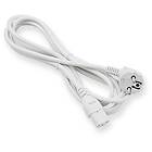 ON Euro 3-pin power cable 3m white