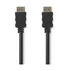 Nedis High Speed HDMI Kabel med Ethernet HDMI Kontakt HDMI Kontakt 25 m Svart