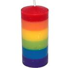 BIG PRIDE CANDLE WITH LGBT FLAG