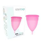 Pink Stercup menstrual cup size s color fda silicone