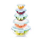 Andersson Salad Bowl set in glass 5 pcs