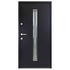 vidaXL Front Door antracit 90x200 cm aluminium 3190548