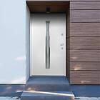 vidaXL Porte d’entrée aluminium vit 90x200 cm 3059681