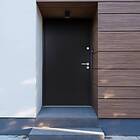 vidaXL Front Door antracit 100x200 cm aluminium 3190538