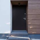 vidaXL Front Door antracit 100x200 cm aluminium 3190562