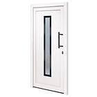 vidaXL Porte d’entrée vit 98x208 cm PVC 3157081