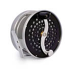 Silver Iwana Salmon Series Flugrulle Large Black &