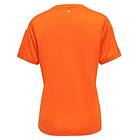 Hummel Core Xk Poly Short Sleeve T-shirt Orange M Kvinna