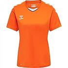 Hummel Core Xk Poly Short Sleeve T-shirt Orange S Kvinna