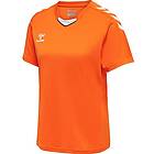 Hummel Core Xk Poly Short Sleeve T-shirt Orange L Kvinna