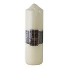 Geko Products Overdipped Church Pillar Candle, 150 hour Burn Time