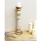 Geko Products Wooden Candle Stick 45cm