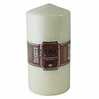 Geko Products Cream Pillar Candle, 170hr Burn Time