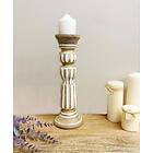 Geko Products Wooden Candle Stick 38cm