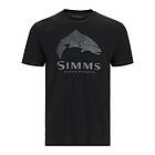 Simms Wood Trout Fill T-Shirt (Herr)