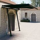 vidaXL Manual Retractable Awning with Posts 300x250cm
