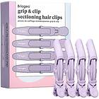 Briogeo Grip & Clip Alligator Hair Clips for Sectioning and Styling 4 st