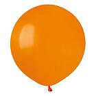 Ballonger Orange Runda Stora 25-pack