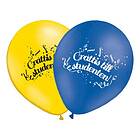 Ballonger Grattis till Studenten! 100-pack