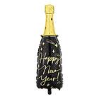 Folieballong Happy New Year Champagneflaska