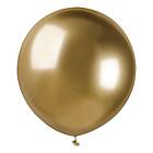 Ballonger Krom Guld Stora 25-pack