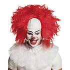 Boland Clownperuk Röd med Vit Flint One size