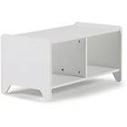 LaForma Nunila barnbokhylla, m. 2 rum vit MDF (78x40)