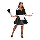 Fancy Dress Warehouse French Maid Klänning Maskeraddräkt X-large