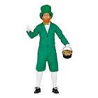 Fiestas Guirca Leprechaun Grön Maskeraddräkt Medium