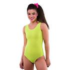 80-tals Bodysuit Neongul X-Small/Small