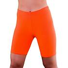 80-tals Cykelbyxor Neonorange Medium/Large