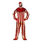 Fiestas Guirca Mördarclown Jumpsuit Maskeraddräkt Medium