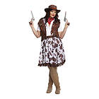 Henbrandt Cowgirl Plus-Size Maskeraddräkt One size